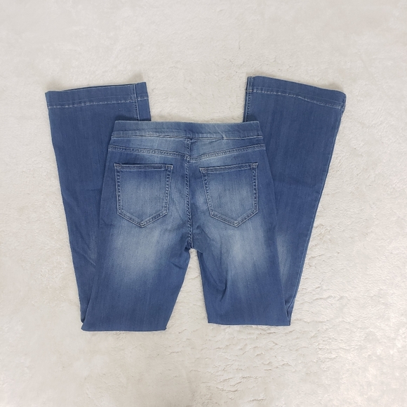 cello light blue pull on flare jeggings - Picture 3 of 5